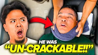 FOR 30 YEARS NO ONE COULD CRACK HIS BACK 😱  Daily Vlog  Chiropractor Pain Relief  Dr Tubio [upl. by Annaitat]