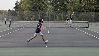 Auburn Riverside vs Kentridge High School  JV 7 Tennis Match [upl. by Aistek]