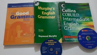 Top 3 English Grammar Books for Selfstudy  OXFORD Collins COBUILD CAMBRIDGE Raymond Murphys Book [upl. by Nealy247]