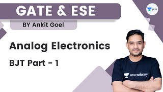 Analog Electronics  BJT Part  1  Ankit Goel  Kreatryx GATE  EE ECE IN [upl. by Sunda]