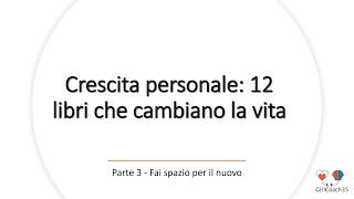 10 Libri per cambiare la vita  p 3 [upl. by Dihgirb]