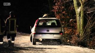 ‎20012012 NM 17 jährige Fahranfängerin stirbt bei Glatteisunfall Freystadt [upl. by Arremat]