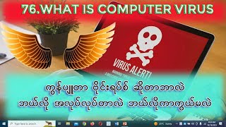 76 WHAT IS COMPUTER VIRUS 1 [upl. by Erodeht]