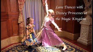 Lane Dances with Disney Princess at the Magic Kingdom [upl. by Eceinaj]