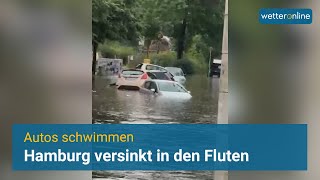 Hamburg⛈ versinkt in den Fluten [upl. by Nivanod]