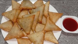 Crispy keema Samosa Recipe BY JRY KITCHEN [upl. by Merow]