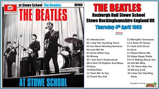 The Beatles Stowe School UK 04041963 GQ Aud Recording [upl. by Bekki498]