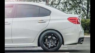 Miro type 398 18x95 34 wheels  2018 WRX [upl. by Webber324]