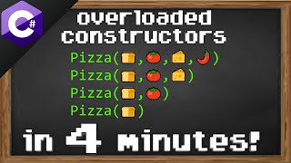 C overloaded constructors 🍕 [upl. by Volpe]