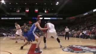 Dwight Howards Hakeemlike spin on Ognjen Kuzmic [upl. by Isidoro]