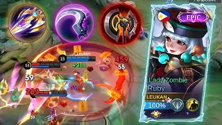 WHY GOLD LANE RUBY IS THE NEW BEST META✨BEST RUBY BUILD AND ROTATION 2024 [upl. by Feinleib]