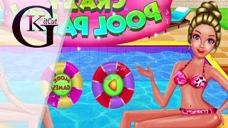 Summer Girl Crazy Pool Party HD For Kids Baby Toddlers [upl. by Rushing]