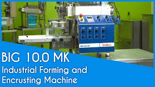 INDUSTRIAL FORMING AND ENCRUSTING MACHINE BIG 100 MK BRALYX [upl. by Ahseram]