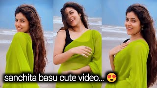 sanchita basu new cute video 🥰 [upl. by Rutter]