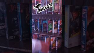 Damp prevention for vhs vhs vhscollecting dampprevention retroshit vhscare [upl. by Mil323]