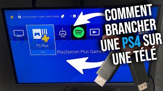 Comment brancher une PS4 sur une télé [upl. by Nitnerb958]