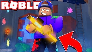 I Bought The TEMPERED SCAR in Roblox BIG PAINTBALL [upl. by Yraht480]