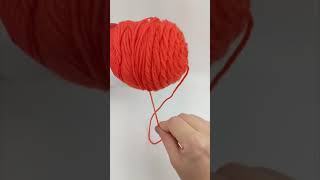 How to Easily Pull Yarn Out of a Skein 🧶 [upl. by Jereme341]