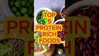 Top 5 protein rich food protein diet shortsfood health [upl. by Eceinert]