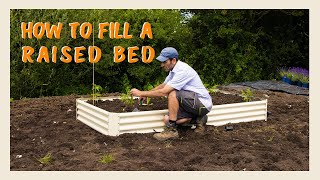 How To Fill a Raised Bed [upl. by Asyla]