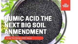 HUMIC ACID FOR PLANTS DOES HUMIC ACID IMPROVE SOIL HEALTH  Gardening in Canada [upl. by Llednov]