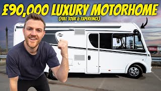 24 Hours Overnight in £90000 Luxury Motorhome full experience [upl. by Nekial]