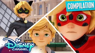 Miraculous Ladybug  Best of Cat Noir amp Adrien 🐈‍⬛  S5 Compilation  disneychannel x Miraculous [upl. by Idola]