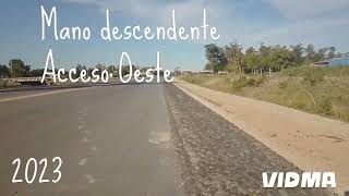 Autopista Perón tramo casi terminado Entre RP 7 y Acceso Oeste Zona Merlo Ituzaingó [upl. by Wylie]