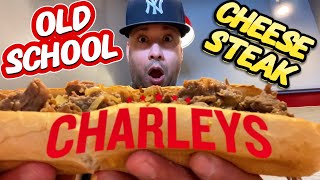 CHARLEYS® OLD SCHOOL PHILLY CHEESESTEAK REVIEW [upl. by Dnumde]