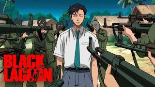 Black Lagoon Clip  Revy rescata a Rock porque lo quiere  Capítulo 919  EspañolCastellano [upl. by Adnilav]