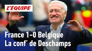 Didier Deschamps  quotJules Koundé vous m’avez taillé depuis 2 ans et il est homme du match quot [upl. by Nicolle]