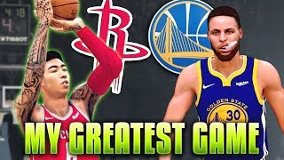 MY GREATEST GAME KD LEFT THE GOLDEN STATE WARRIORS 2K19 MyCareer [upl. by Aes]