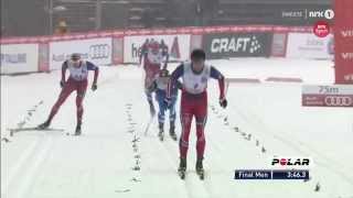 Thomas Northug SMASHES the opponents  WC sprint classic Otepää [upl. by Wolfy]