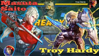 MASUTA SAIBA vs TROY HARDY  GAME 6 ULTIMATE FIGHTING [upl. by Mcafee]