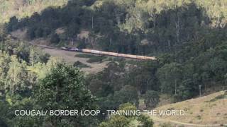 Cougal loop Border Loop Drone flight 4K [upl. by Turpin213]