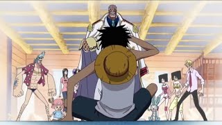 Straw hats meet luffys grandpa garp  one piece [upl. by Artened295]