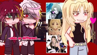 Diabolik lovers react to Yui as Yuki Tsukumo  Jujutsu kaisen [upl. by Ardnala]