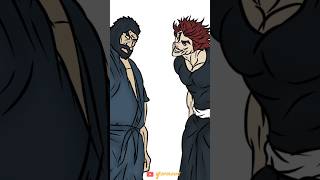 Yujiro VS Kuroki  Strongest in Baki Hanma VS Strongest in Kengan Ashura [upl. by Nlyak]