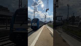 2 Siemens Desiro HC Br 462 von Go Ahead Bayern fahren als RB87 von Donauwörth in München Hbf ein [upl. by Anib]