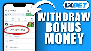 How To Withdraw Bonus Money From 1xbet  Withdraw Bonus Money From 1xbet [upl. by Oneal229]