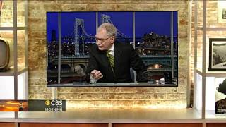 Letterman thanks quotCBS This Morningquot [upl. by Bremble]