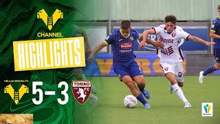 Highlights Primavera 1 202425  Hellas VeronaTorino 53 [upl. by Neeoma]