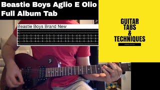 Beastie Boys Aglio E Olio Full Album Guitar Lesson Tutorial with Tabs [upl. by Anielram]