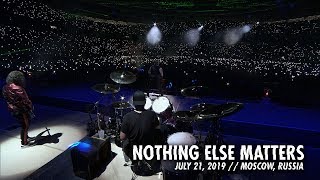 Metallica Nothing Else Matters Moscow Russia  July 21 2019 [upl. by Hakon]