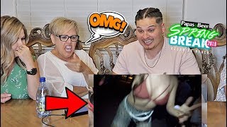 GRANDMA REACTS TO MY PAPAS amp BEER VIDEO hilarious [upl. by Anyela]