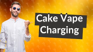 How do you charge a cake vape pen without a charger [upl. by Dorisa]