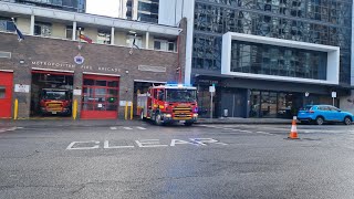 Turnout FRV P2B spare responds to a diesel washaway in Melbourne [upl. by Raskind260]