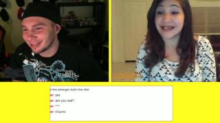 GIRL EAT WET CAT FOOD Omegle Funny Moments [upl. by Mathre8]