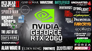 RTX 2060 in 2024  Test in 30 Games 1080p [upl. by Ennaylloh464]