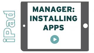 Manager Installing Apps [upl. by Ueihtam]